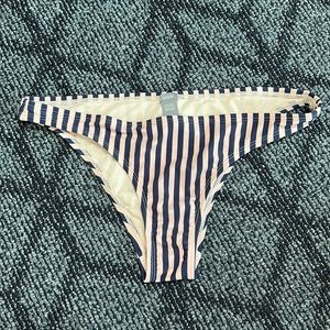 🛍️5 for $20🛍️ Aerie Striped Cheeky Bikini Bottoms